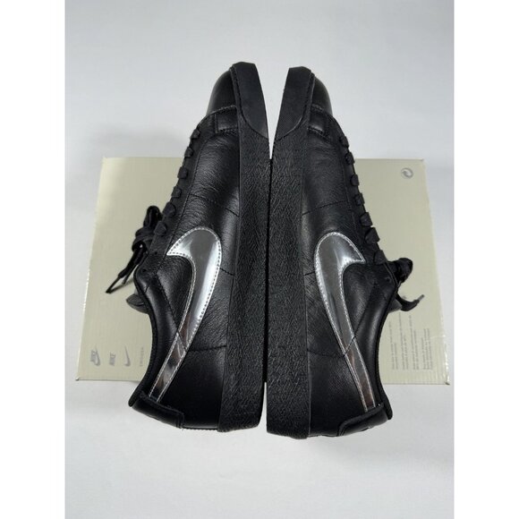 New Nike SB Zoom Blazer Low QS Shoes Mens Size 11 Black Silver Skate HJ6703-001 main image 4